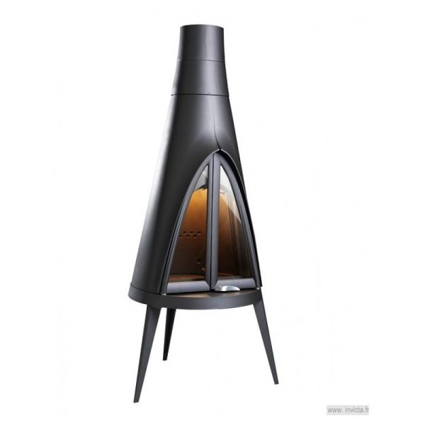 Pow–Wow  Döküm Odun Sobası