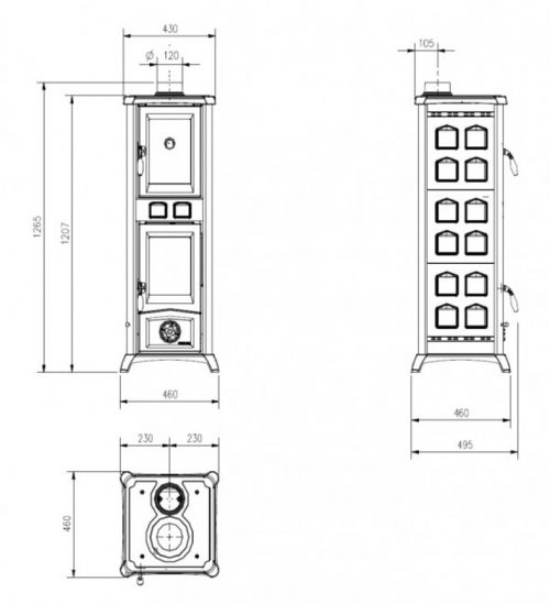 Gemma-Forno-çizim