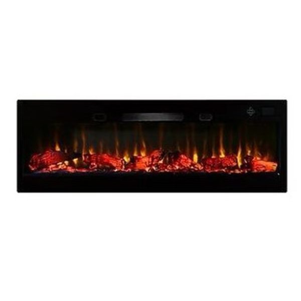 Pao 160 cm Elektrikli Şömine Cam Çerçeve (Isılı, Ses Efektli, Çok Fonksiyonlu)