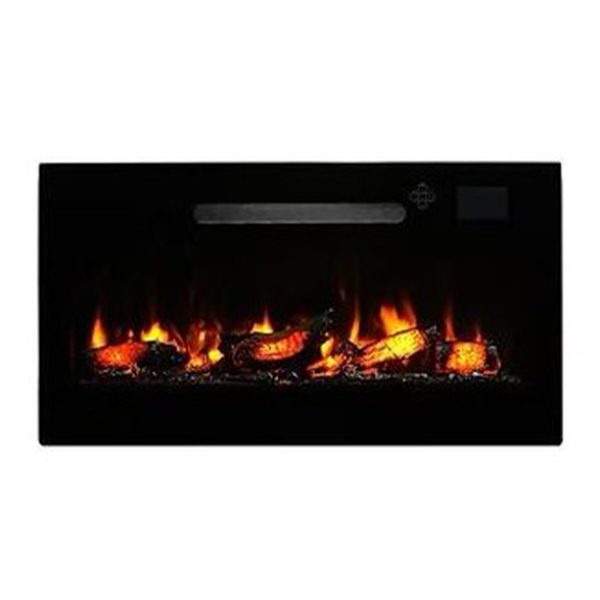 Pao 100 cm Elektrikli Şömine Cam Çerçeve (Isılı, Ses Efektli, Çok Fonksiyonlu)