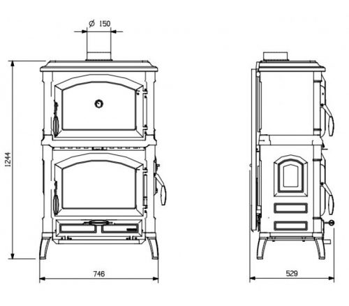 206-купить-камин-печь-духовка-la-nordica-isotta-forno-evo-днепр-харьков-полтава-украина-800×700