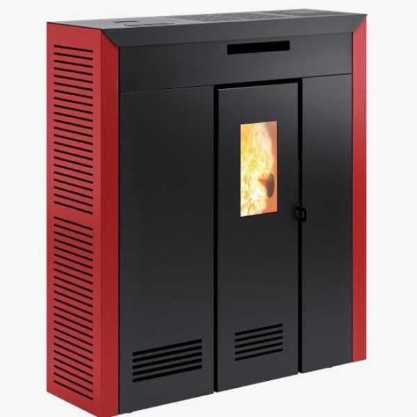 Daglan Slim 9 Kırmızı Pelet Sobası