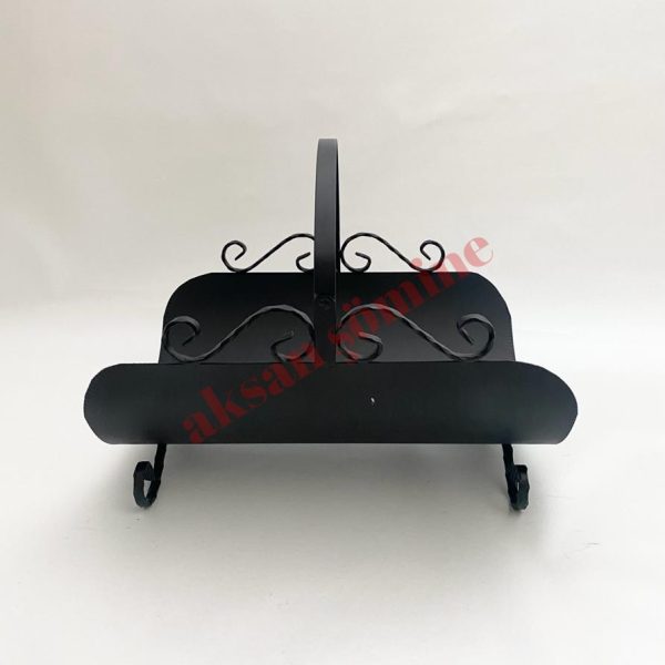 Siyah Şömine Odunluk