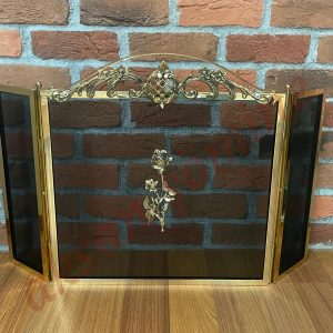 Gül Figürlü Siperlik (Pirinç)