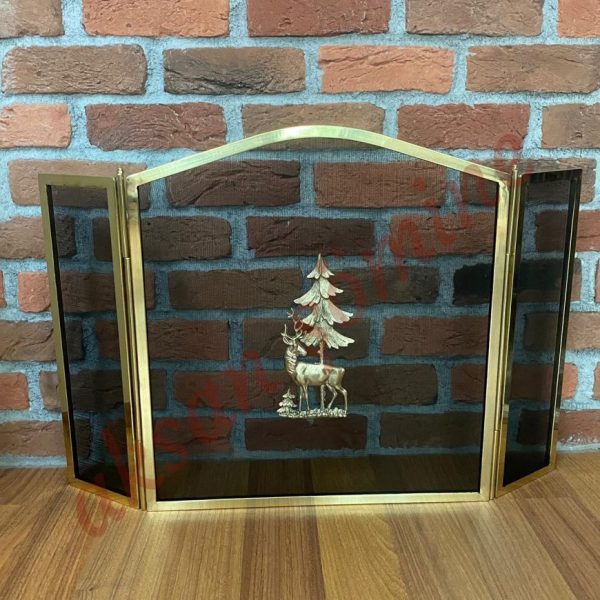 Geyik Figürlü Siperlik (Pirinç)