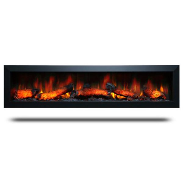 Nada 180 cm Elektrikli Şömine Metal Çerçeve (Isılı, Ses Efektli, Çok Fonksiyonlu)