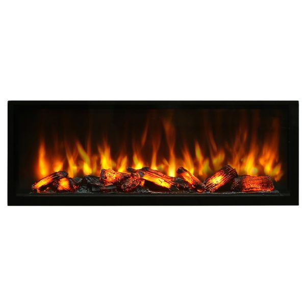 Gaze 100 cm Elektrikli Şömine Cam Çerçeve (Isısız)