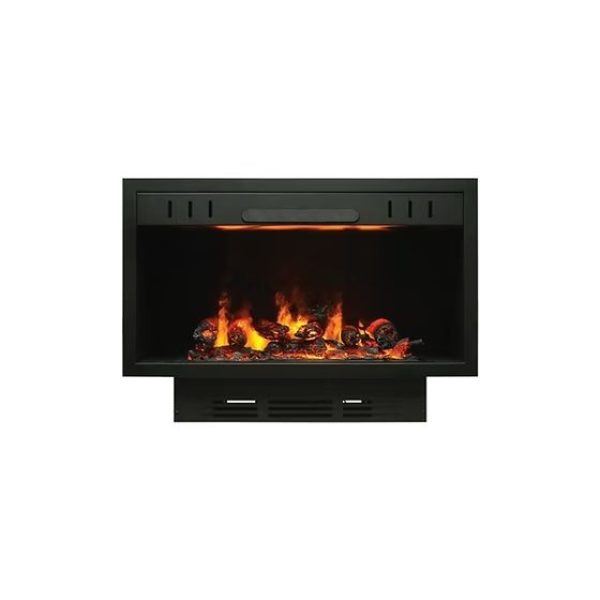 Vasko K 60 cm 3 Boyutlu Elektrikli Şömine (Kabinli, Isılı, Ses Efektli)