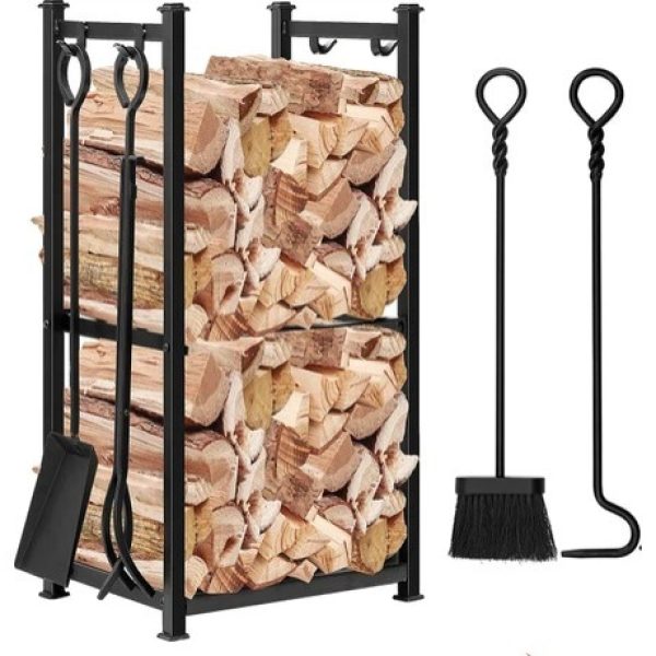 Metal Odunluk Raflı Maşa Takımı