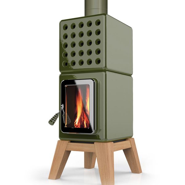 Cubi Stack Seramik Odun Sobası