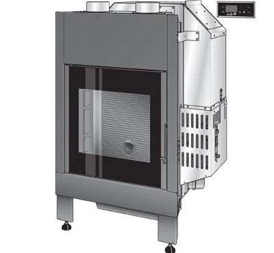 HO12 Pelet Şömine – sağ hazne – Baca1