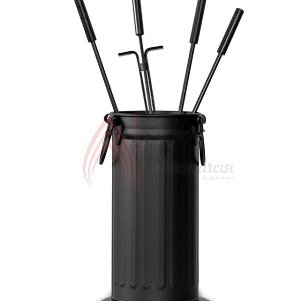 Siyah Kova 4`lü Maşa Takımı