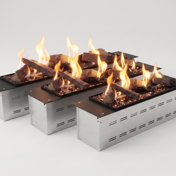 LogicWood Etanollü Burner  (Uzaktan Kumanda ve Yakıt Pompalı)
